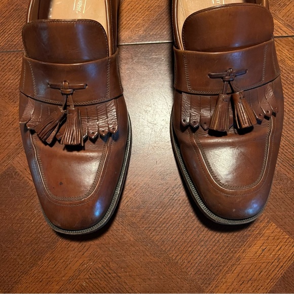 JOHNSTON & MURPHY DOMANI ITALIAN MEN’S LEATHER DRESS SHOES - Picture 2 of 14